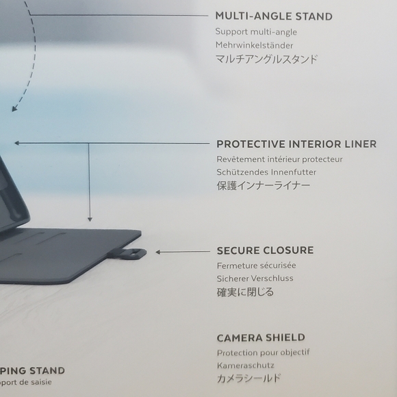 NWT Speck Stylefolio IPad 2019-2020 Fushia Pink Microban Case - Picture 5 of 16